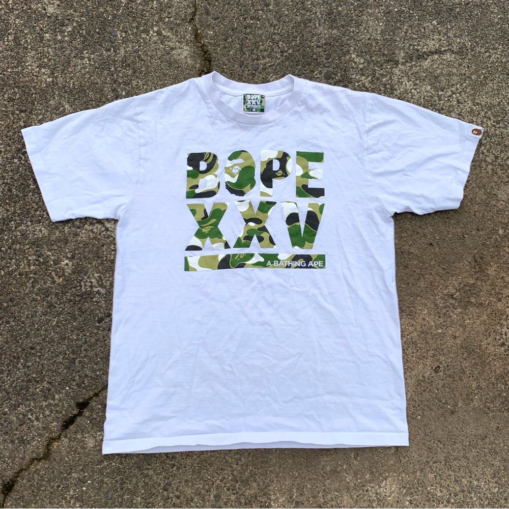 Bape xxv anniversary tshirt
